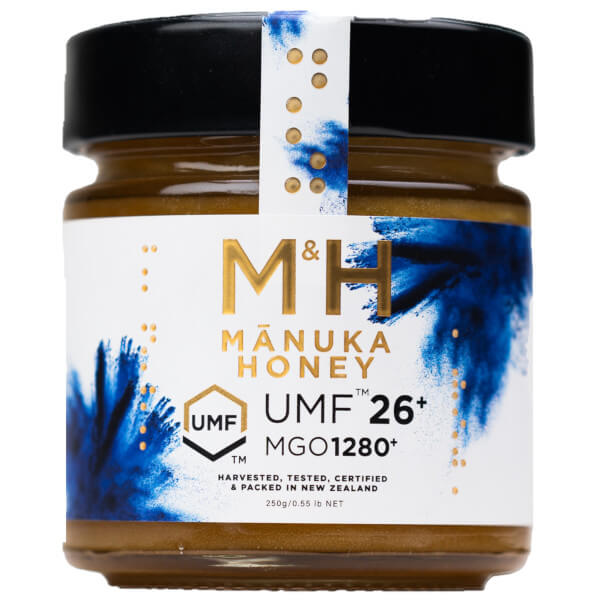 M&amp;H Manuka Honey 26+ UMF 250g
