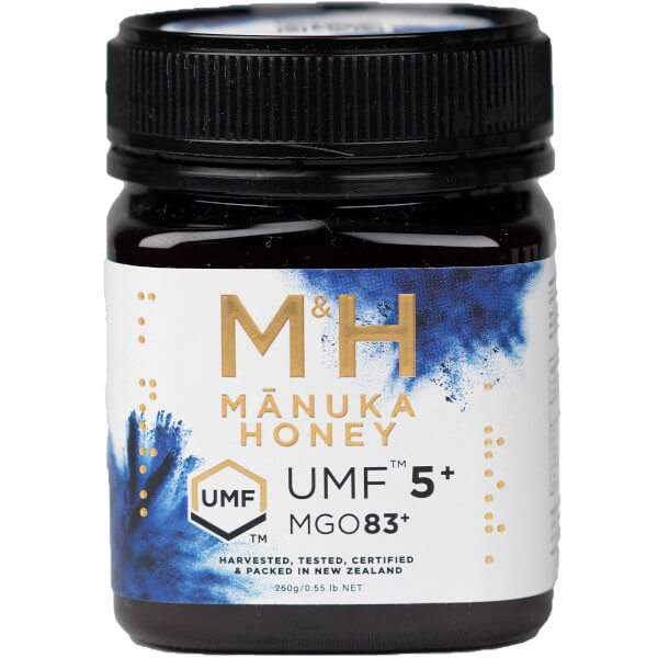 M&amp;H Manuka Honey 5+ UMF 250g