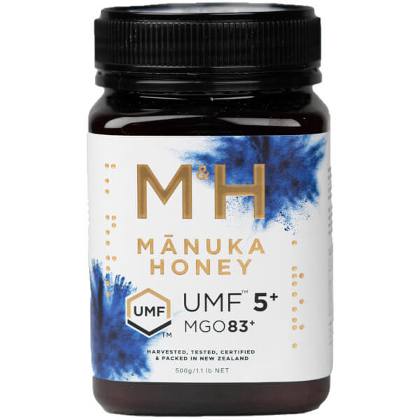 M&amp;H Manuka Honey 5+ UMF 500g