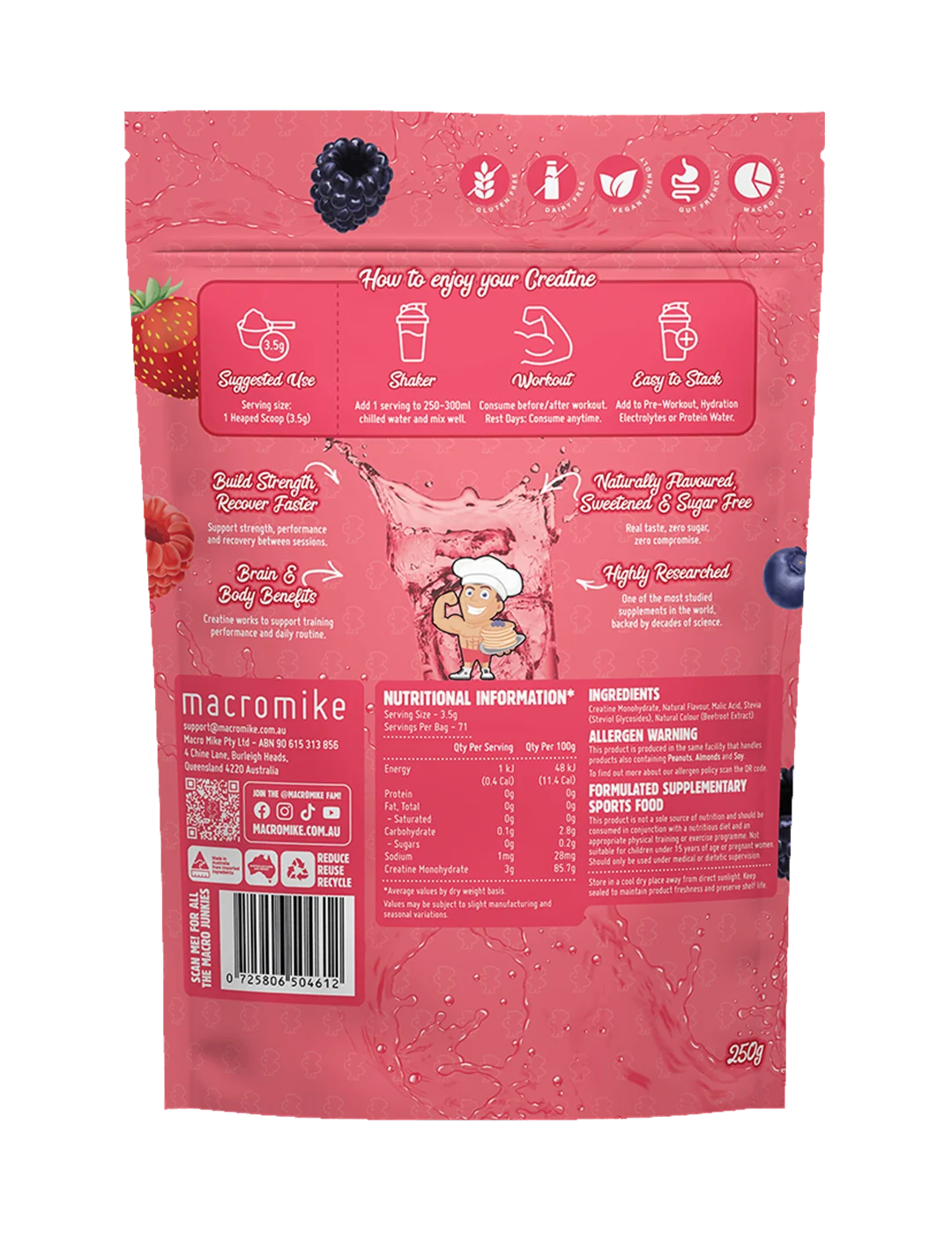 Macro Mike Creatine Monohydrate