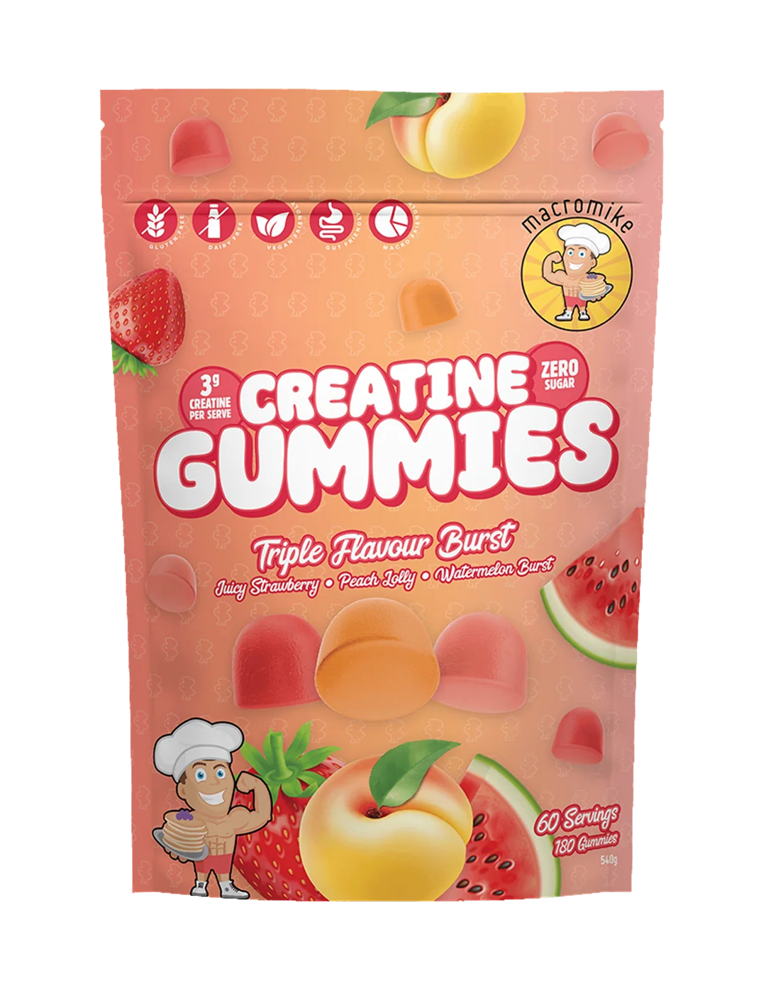 Macro Mike Creatine Gummies