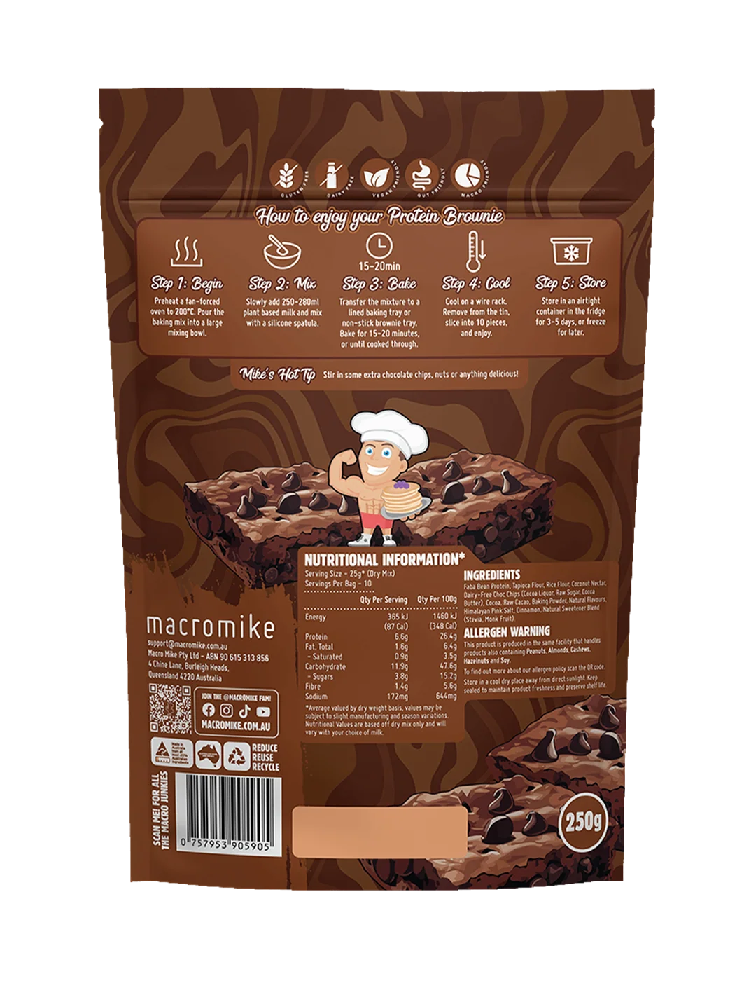Macro Mike Baking Mix
