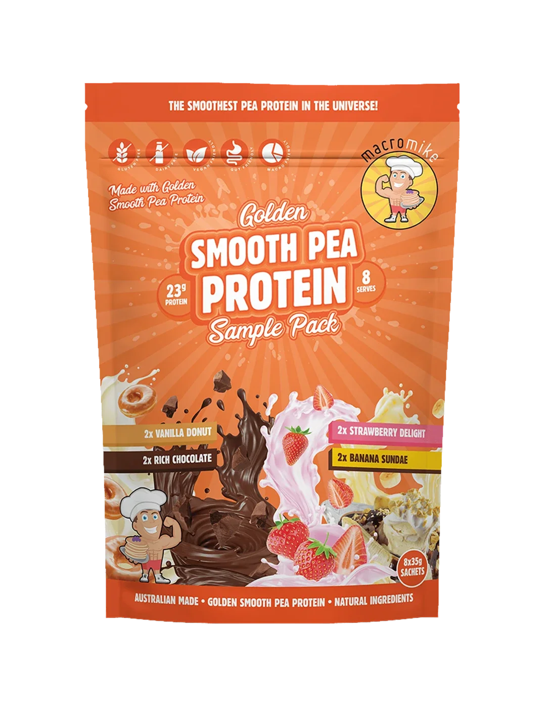 Macro Mike Golden Smooth Pea Protein