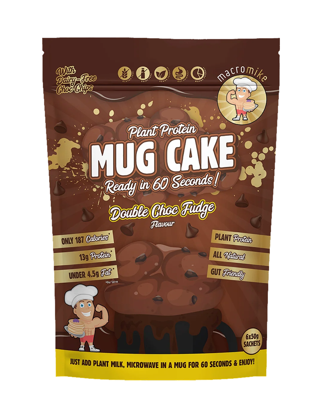 Macro Mike Plant Protein Mug Cake