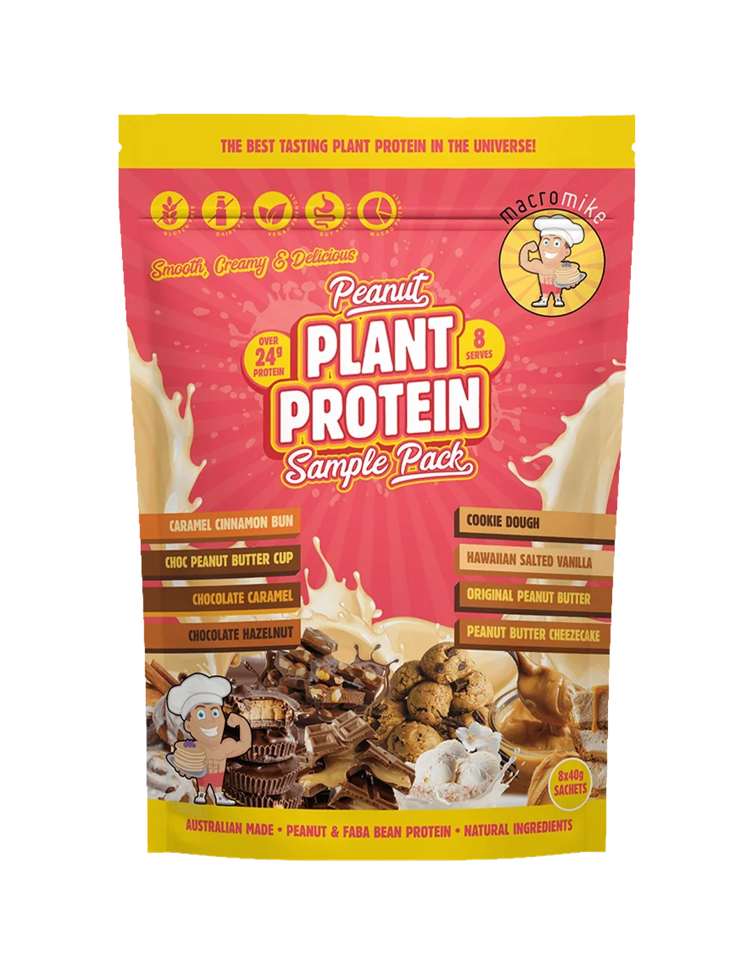 Macro Mike Peanut Plant Protein
