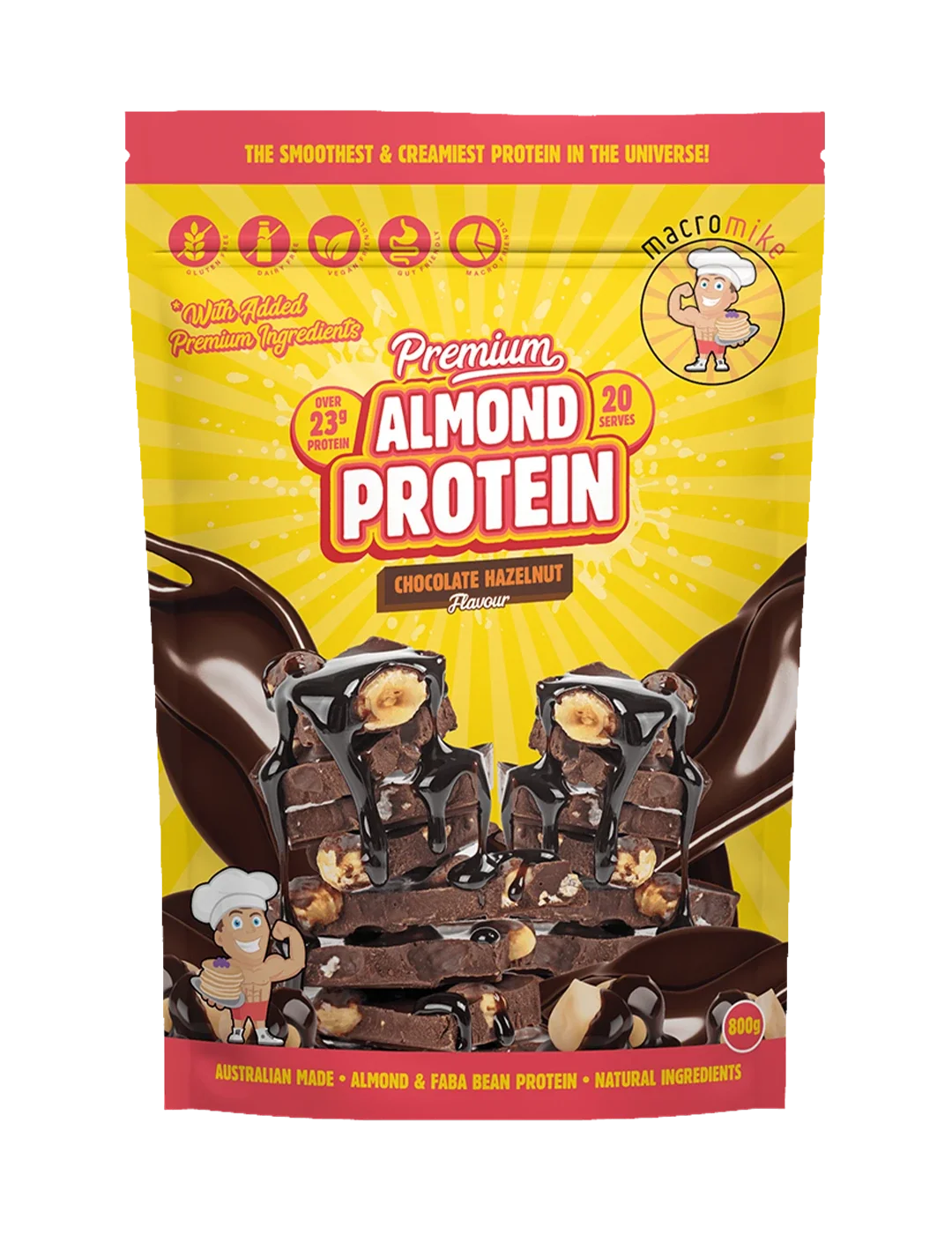 Macro Mike Premium Almond Protein