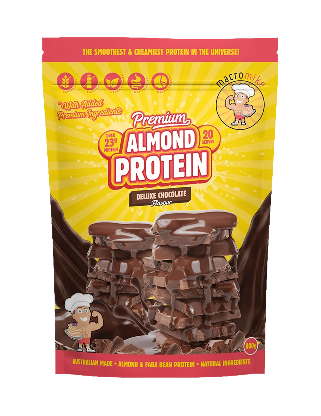 Macro Mike Premium Almond Protein