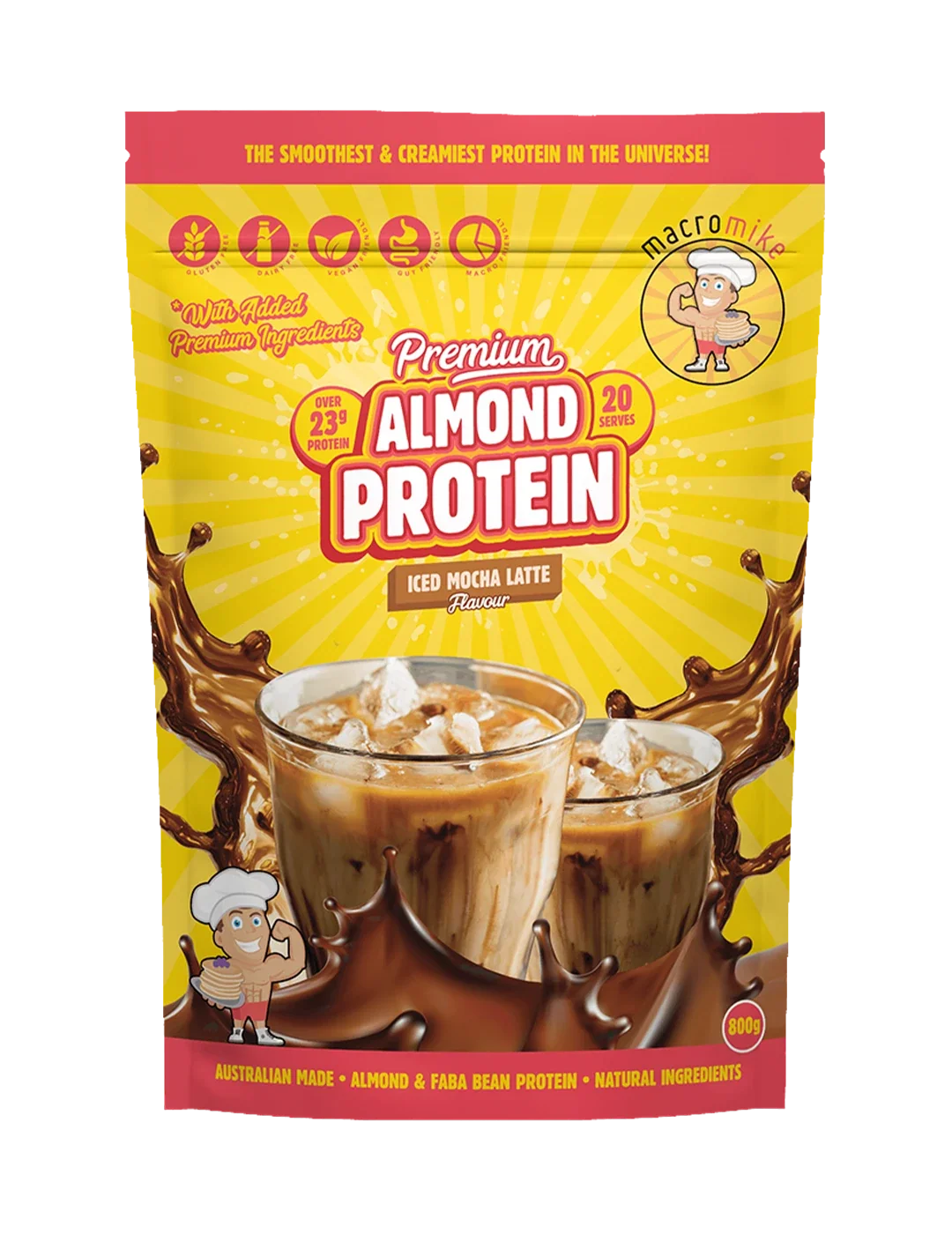 Macro Mike Premium Almond Protein