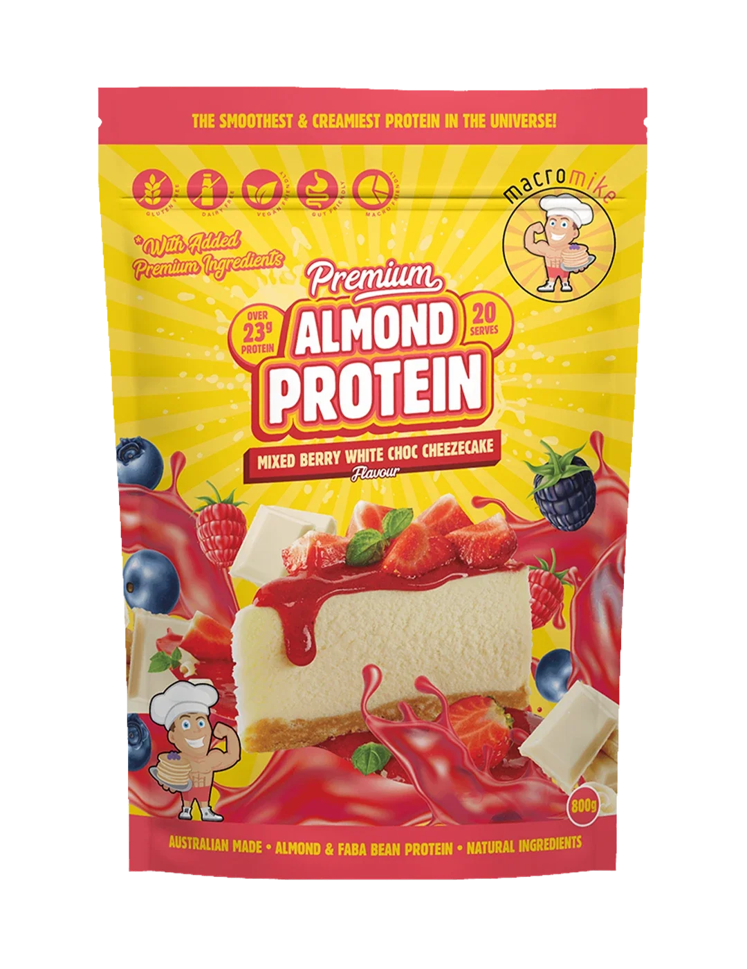 Macro Mike Premium Almond Protein