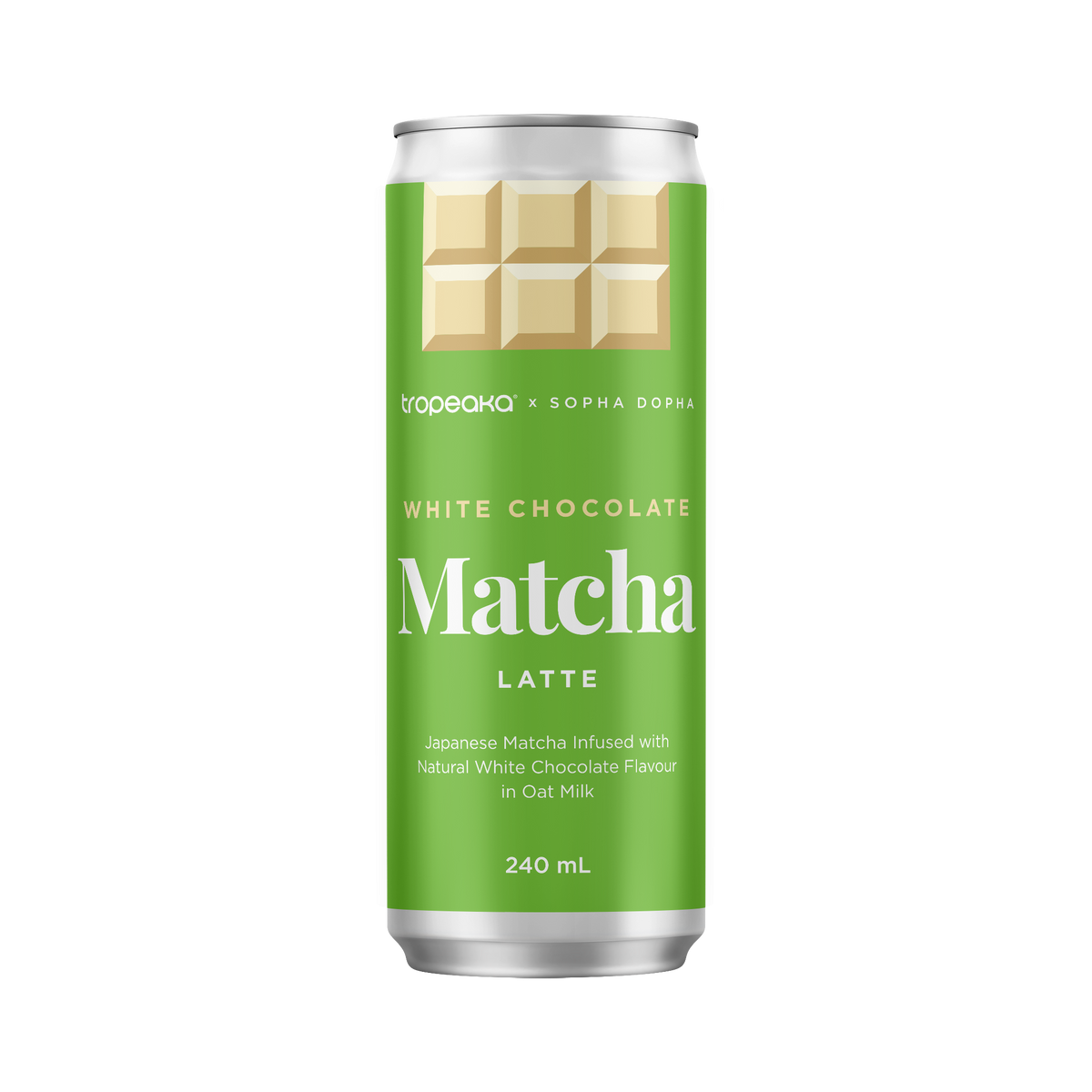 Tropeaka Matcha Latte RTD 240ml (Cases of 12)