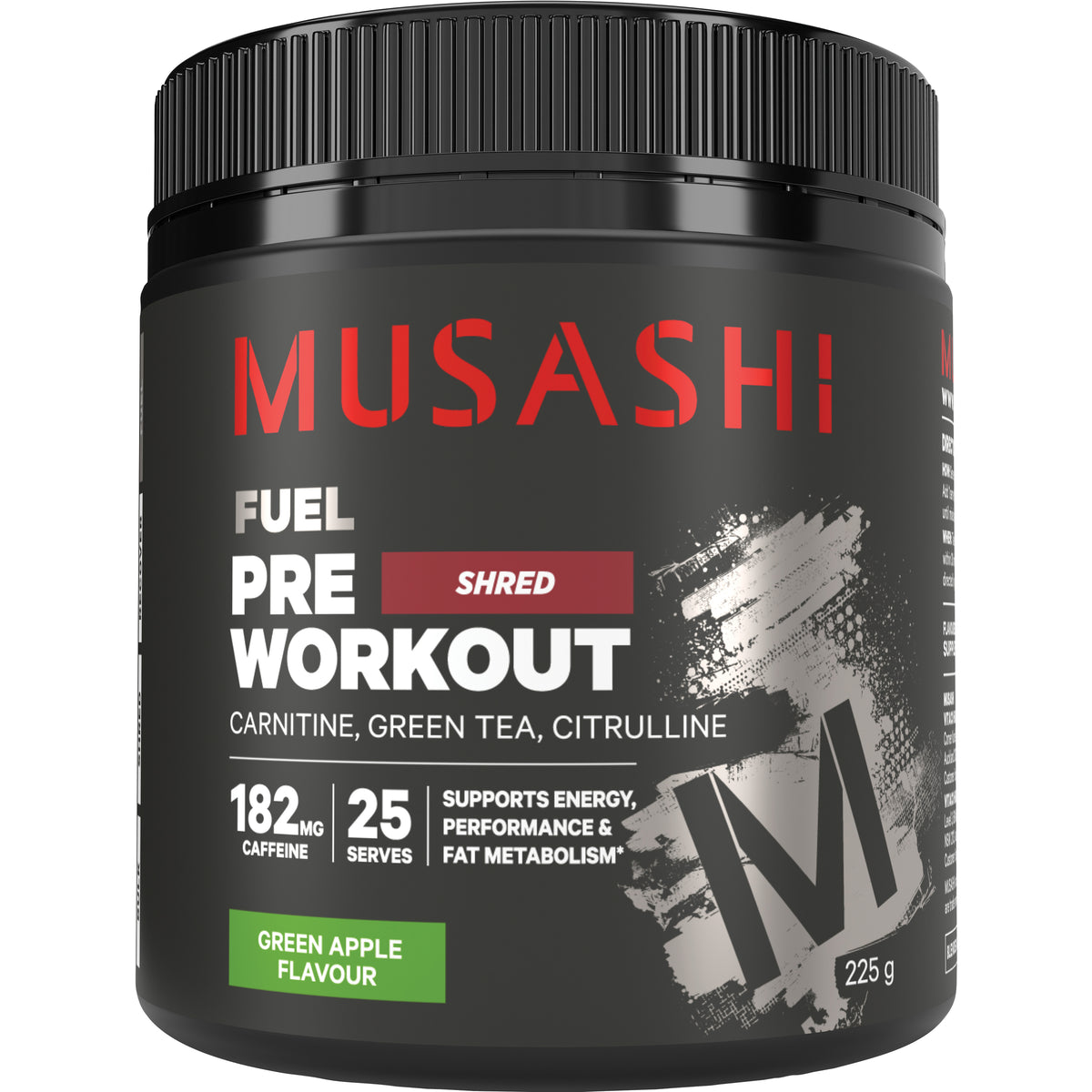 Musashi Pre-Workout Shred 225g