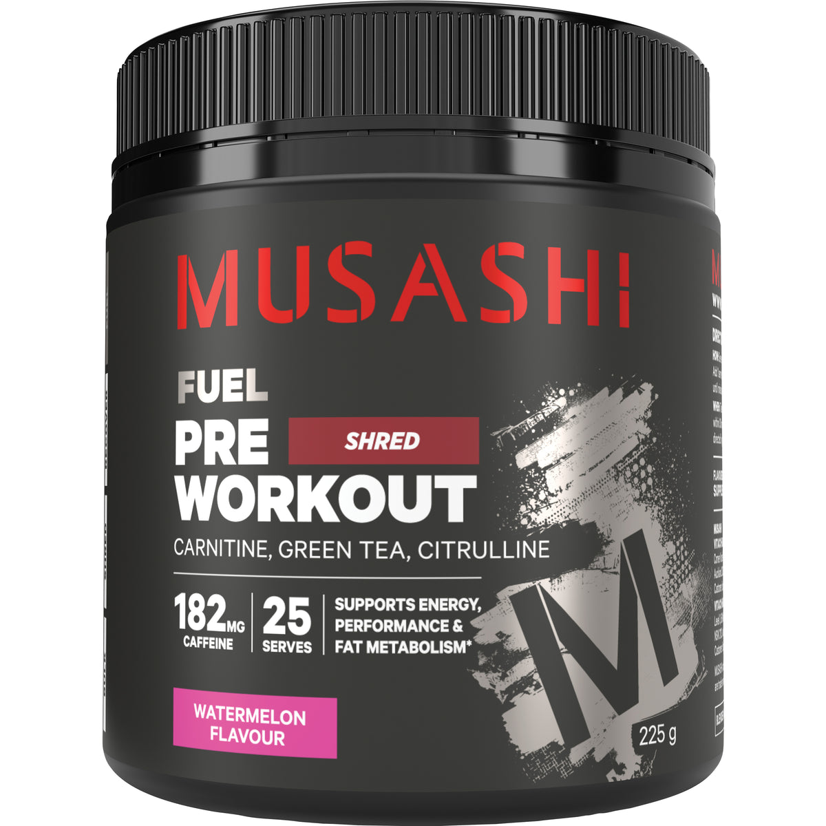 Musashi Pre-Workout Shred 225g