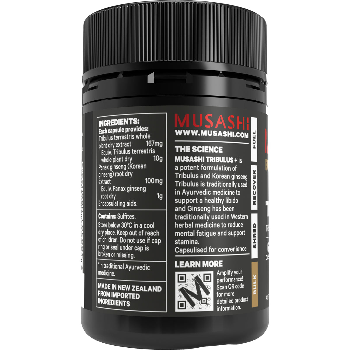 Musashi Tribulus+ 60 Caps