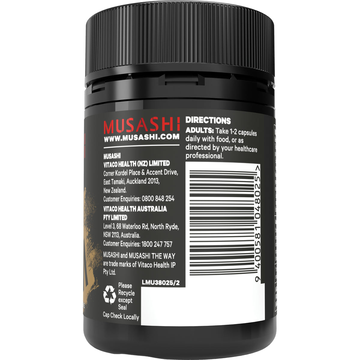 Musashi Tribulus+ 60 Caps