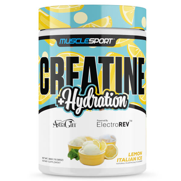 MuscleSport Creatine + Hydration 300g