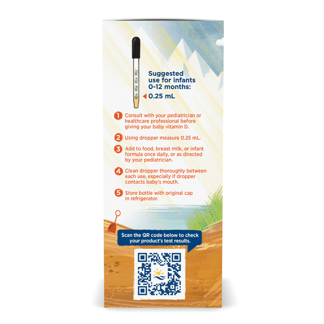 Baby's Liquid Vitamin D3 400 IU