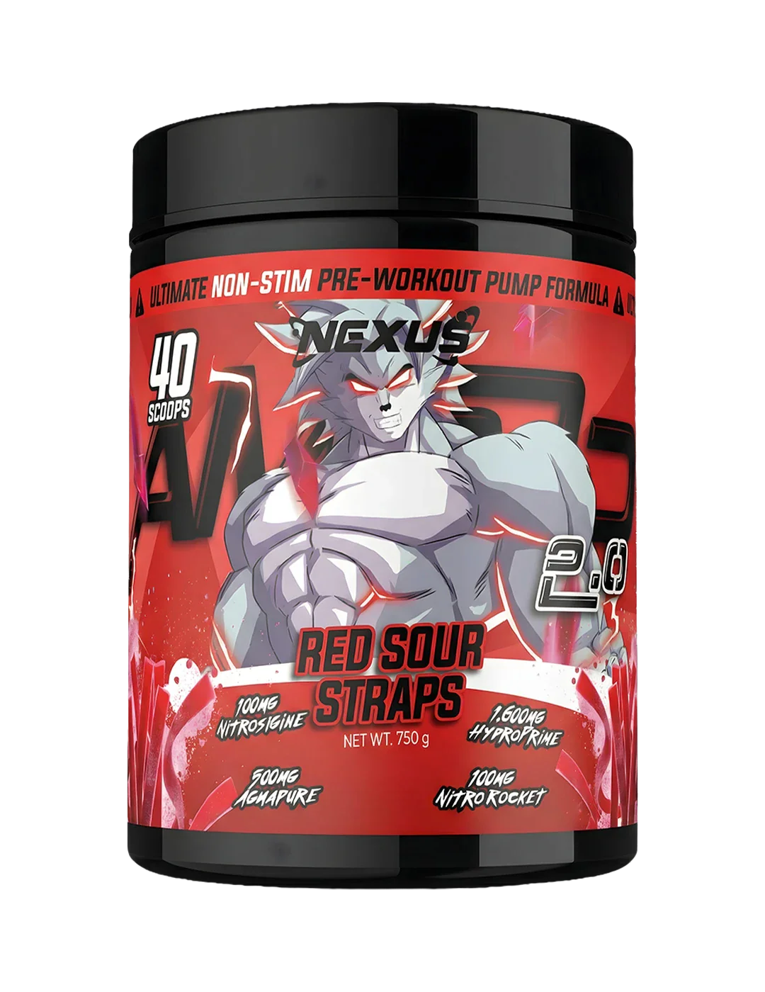 Nexus AMP3D 2.0 Non-Stim Pre-Workout