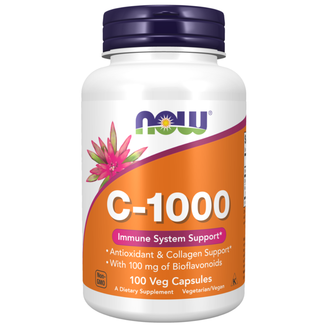 Now Foods Vitamin C-1000 100 Veg Capsules