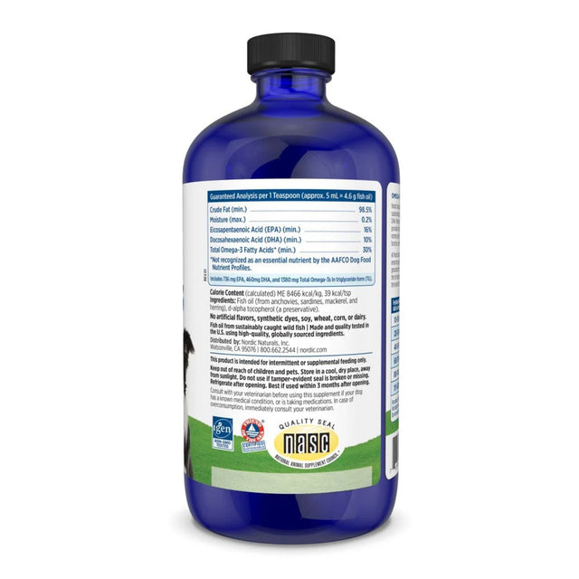 Nordic Naturals Omega-3 Pet 473ml