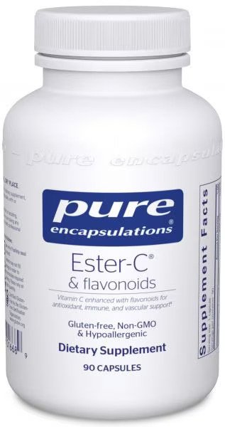 Pure Encapsulations Ester-C° & flavonoids
