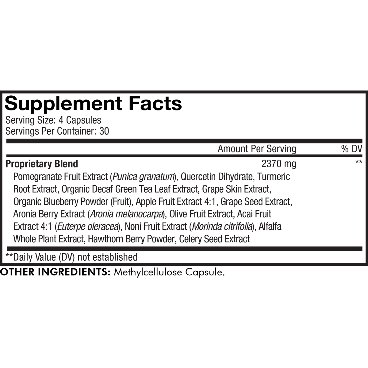 Polyphenols Broad Spectrum
