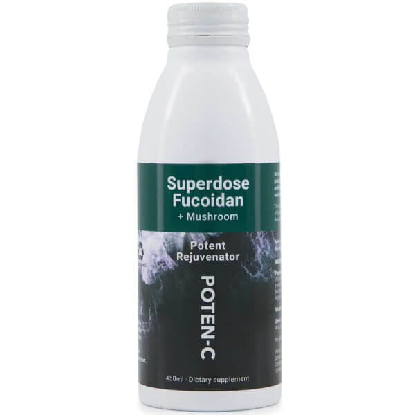 Poten-C Superdose Fucoidan + Mushroom 750mg 450ml