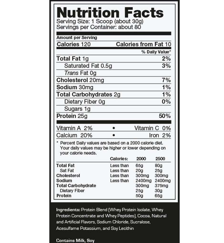 PROSTAR 100% WHEY PROTEIN