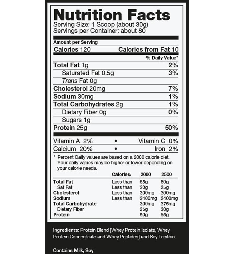 PROSTAR 100% WHEY PROTEIN