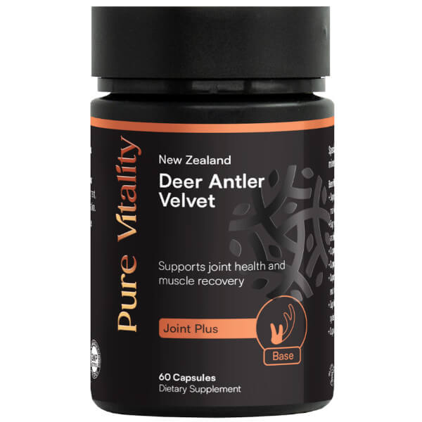Pure Vitality Deer Antler Velvet - Joint Plus 60 Caps