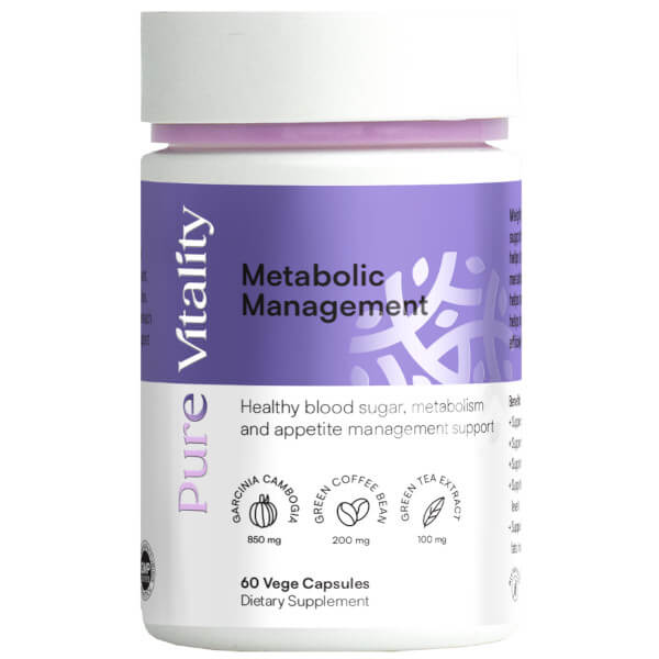 Pure Vitality Metabolic Management 60 Caps