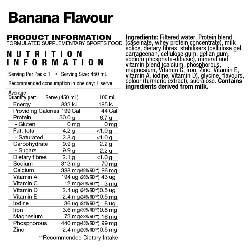 RTD Complete Protein Shake 450ml (x6)