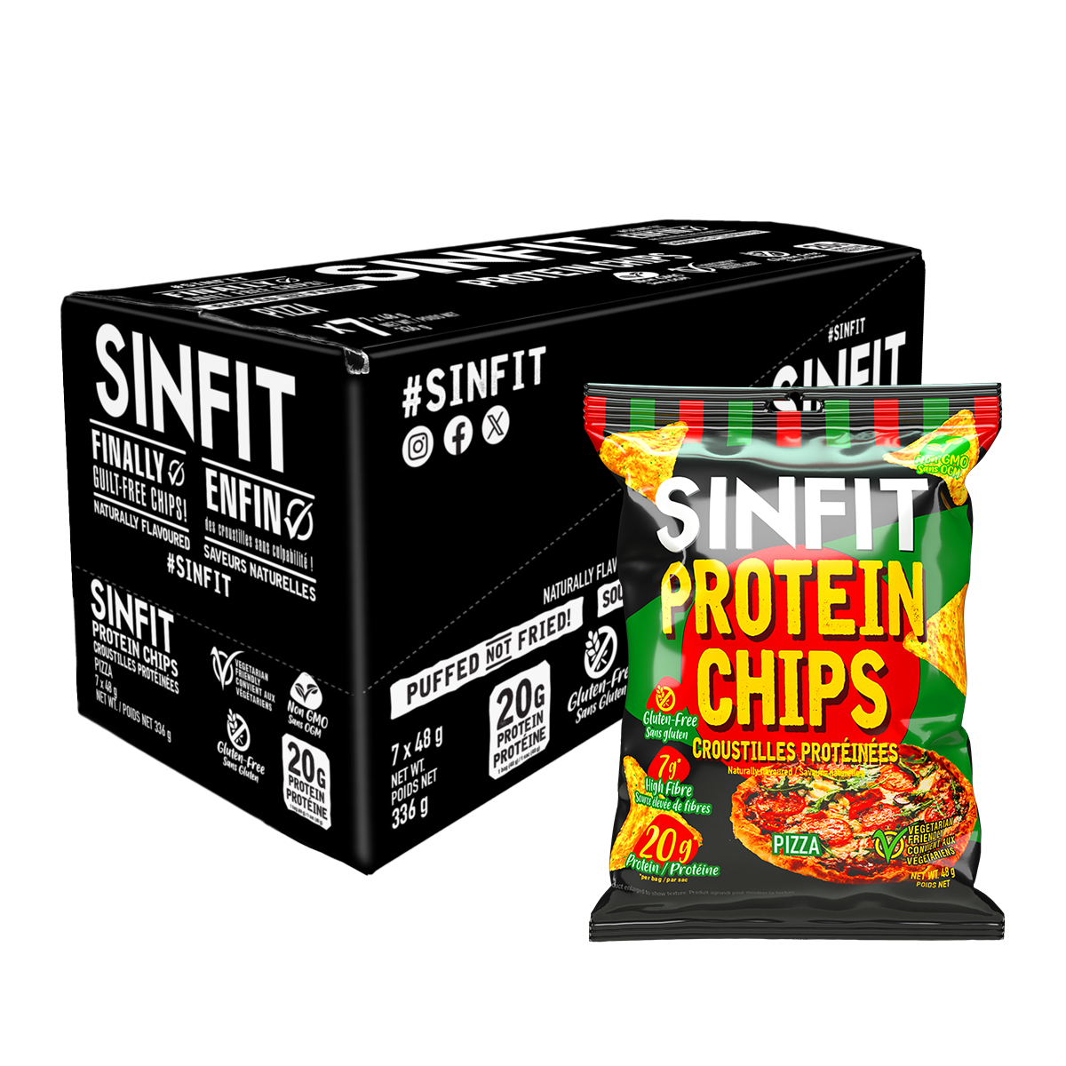 Pizza Protein Chips