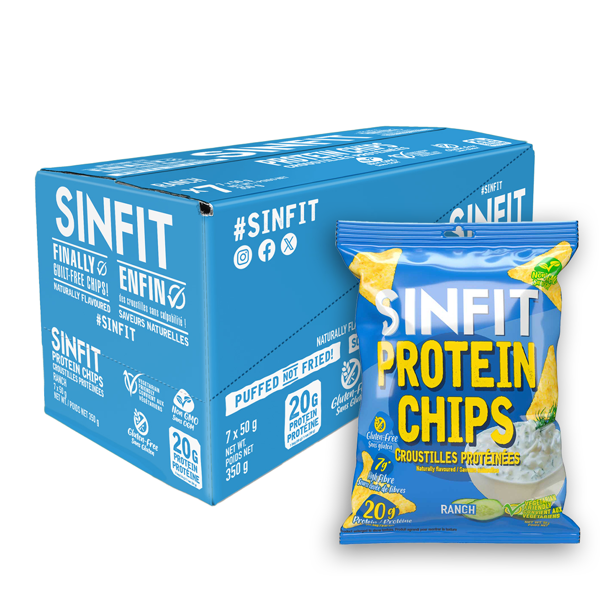 Ranch Protein Chips