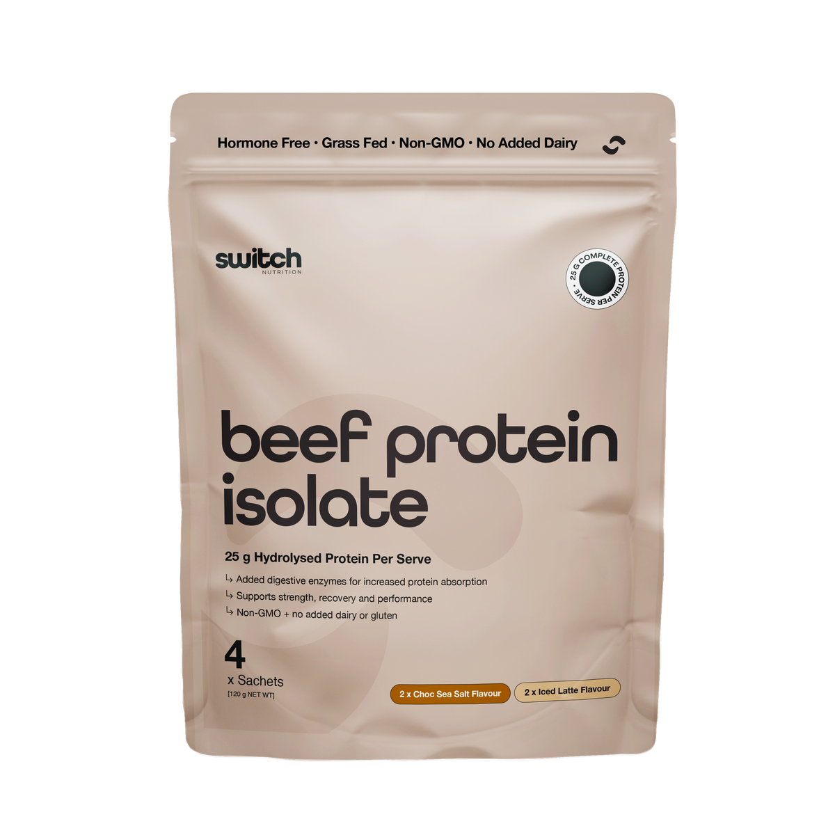 Switch Nutrition Beef Protein Isolate - 4 Serve Pouch