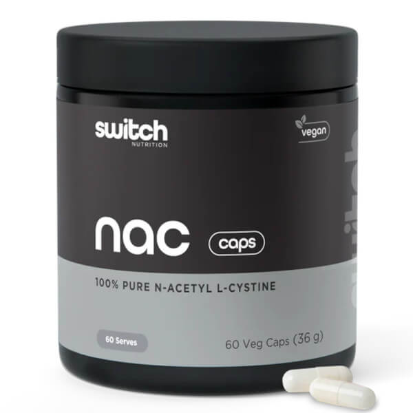 Switch Nutrition 100% Pure NAC 60 Caps