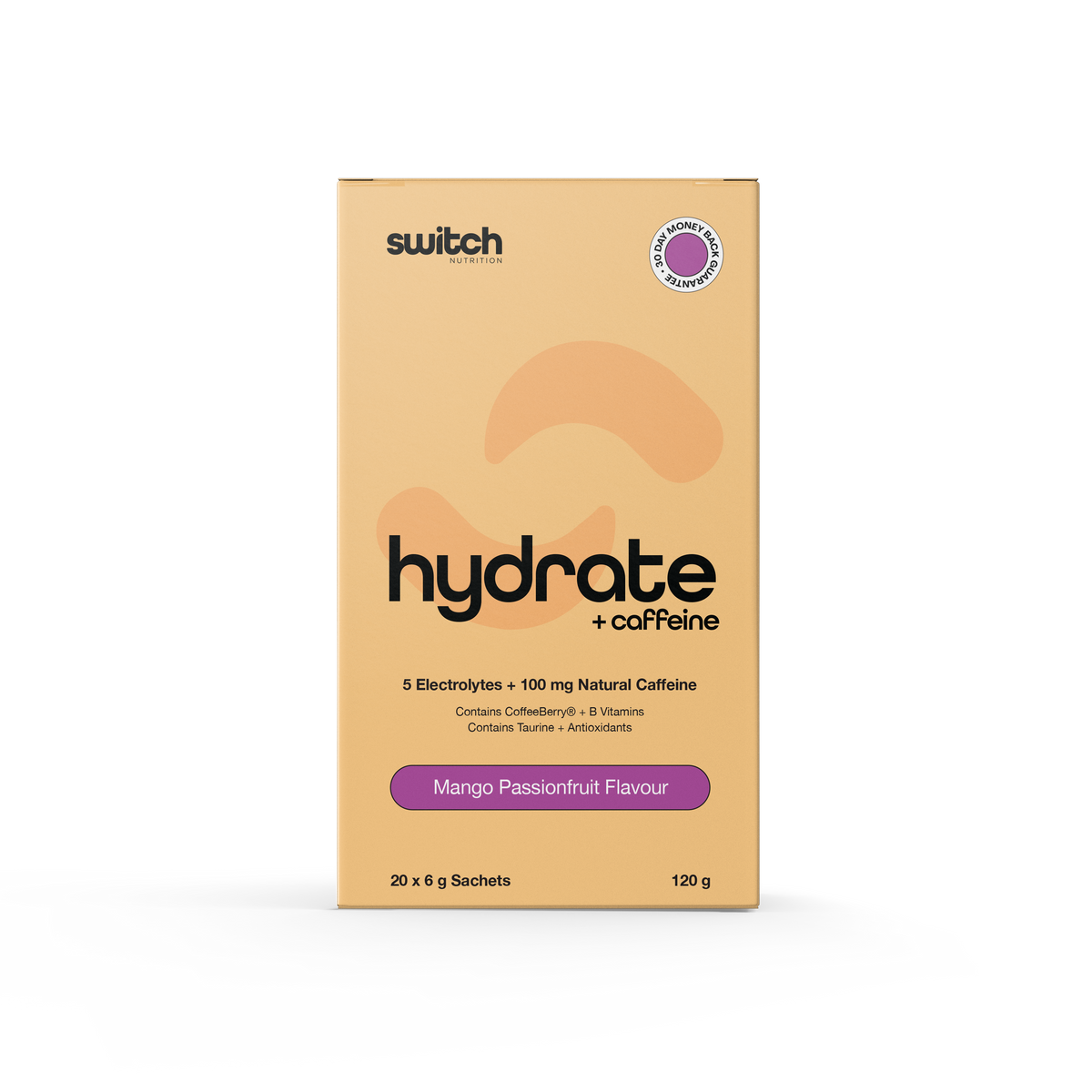 SWITCH Hydrate + Caffeine box [20 Serve]