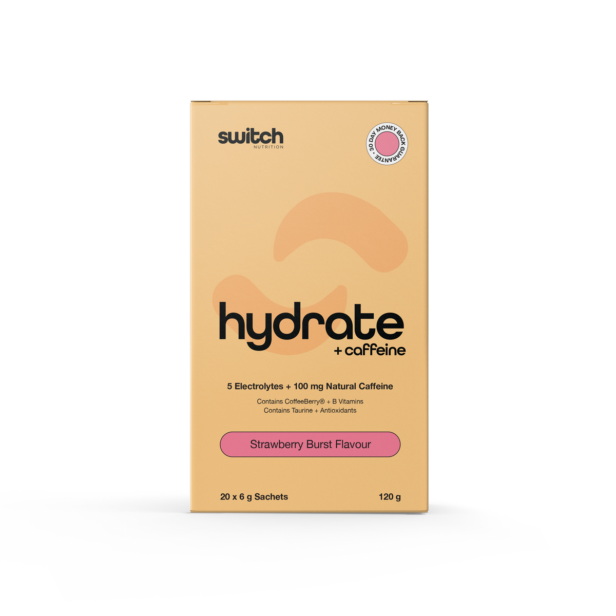 SWITCH Hydrate + Caffeine box [20 Serve]