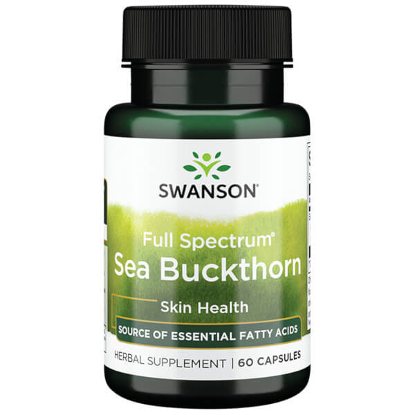 Swanson Sea Buckthorn Full Spectrum 400mg 60 Caps