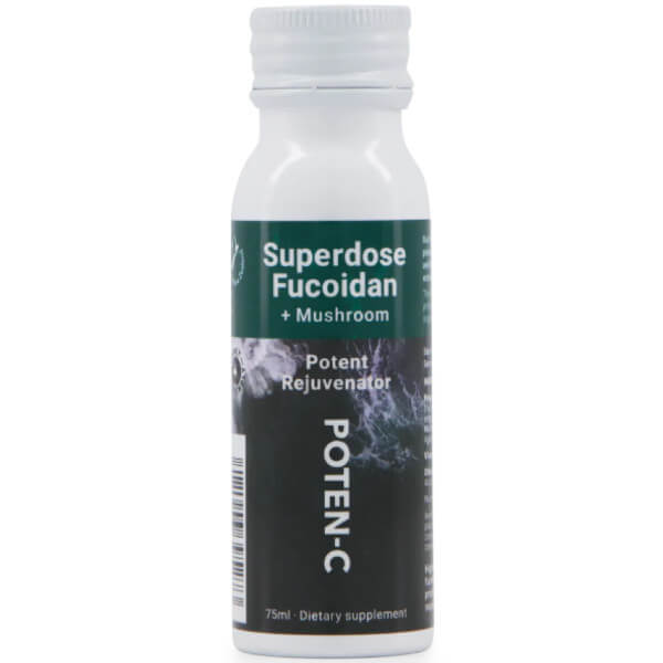 Poten-C Superdose Fucoidan + Mushroom 750mg 75ml