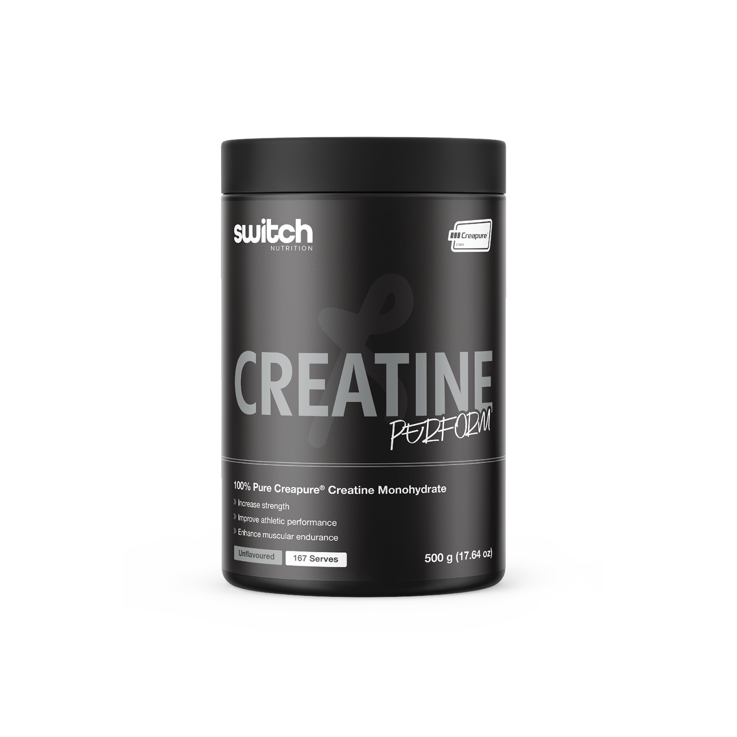 Switch Nutrition Creapure Creatine Monohydrate Premium Pure Performance Powder