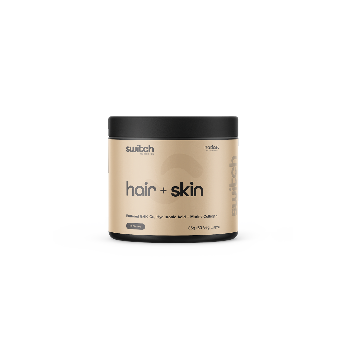 Switch Nutrition Hair and Skin Supplement with GHK-Cu Peptide Collagen - Supplements.co.nz Switch Nutrition Hair and Skin Supplement with GHK-Cu Peptide Collagen - Supplements.co.nz