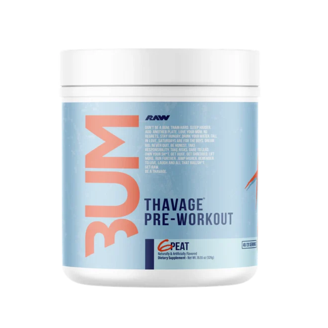 Raw Nutrition CBUM Thavage 40 Serves