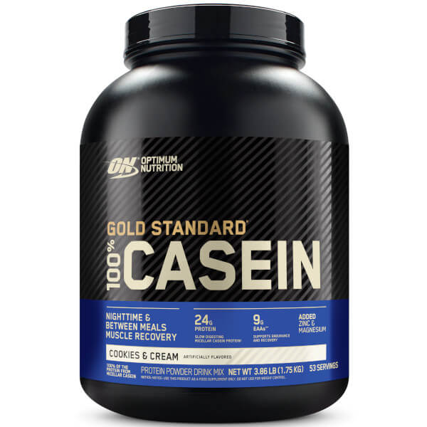 Optimum Nutrition 100% Gold Standard Casein 4lb CLEARANCE Short Dated end of 05/2024