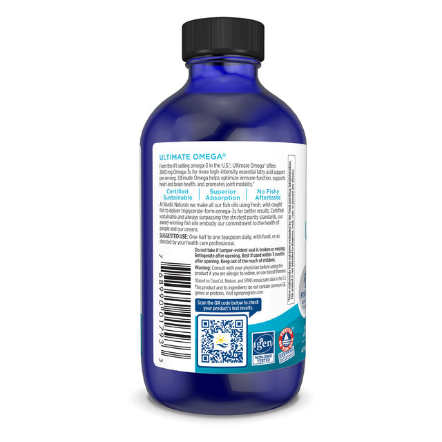 Nordic Naturals Ultimate Omega Liquid 119ml