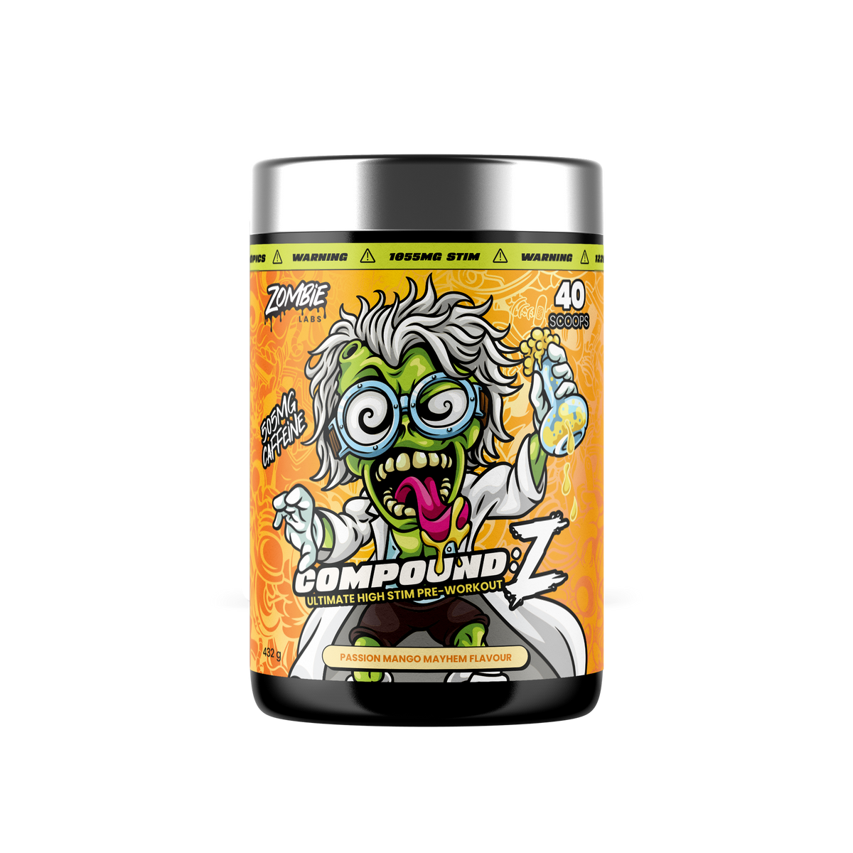 Zombie Labs Compound Z high stimulant pre-workout 40 serves