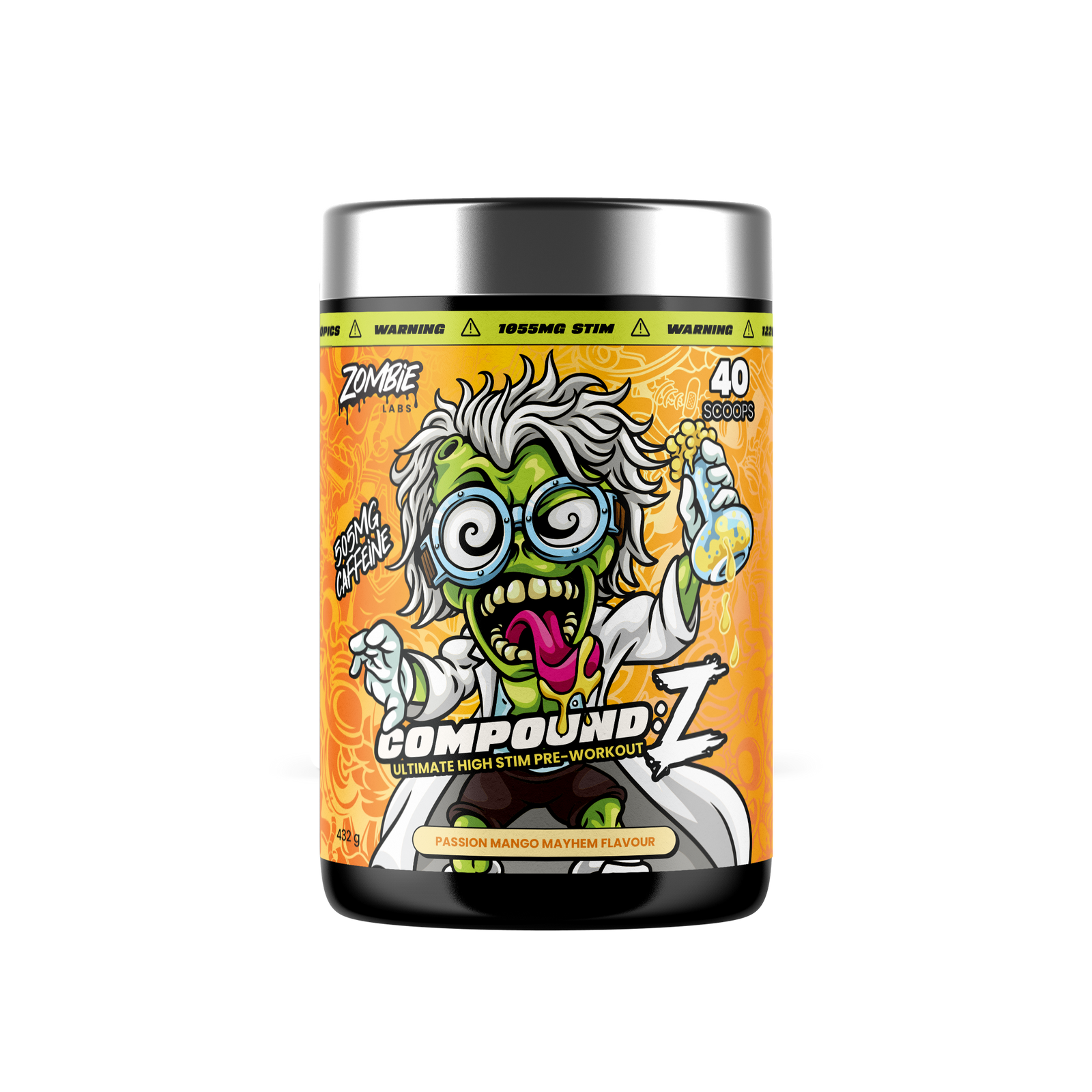 Zombie Labs Compound Z high stimulant pre-workout 40 serves