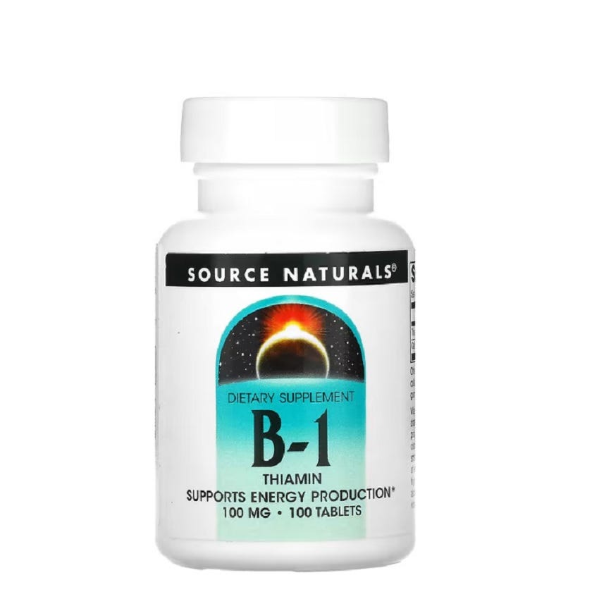 B1 Thiamin Vitamin Supplement