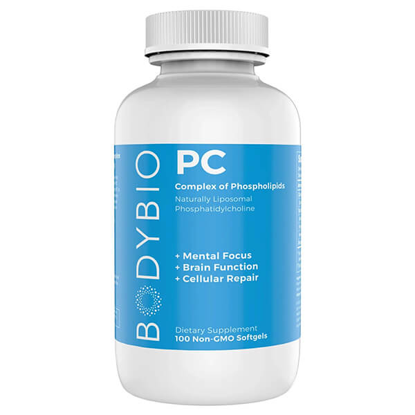 BodyBio PC (Liposomal Phospholipid Complex) 100 Softgels - Supplements ...