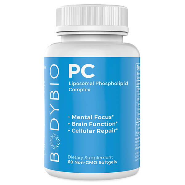 BodyBio PC (Liposomal Phospholipid Complex) 60 Softgels - Supplements.co.nz