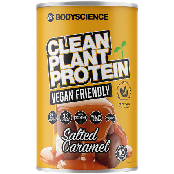 BSc Body Science Clean Plant Protein 1kg CLEARANCE Short Dated end of 03/2024